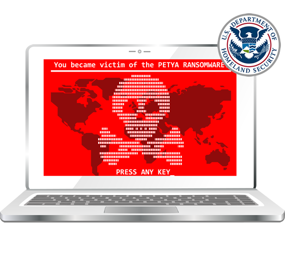 The US Department of Homeland Security issues a Ransomware Alert
